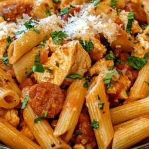 The Best Chicken and Sausage Pasta Recipe