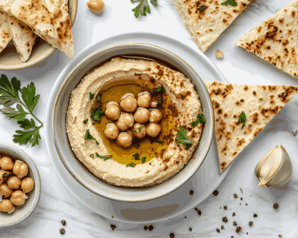 Roasted Garlic Hummus