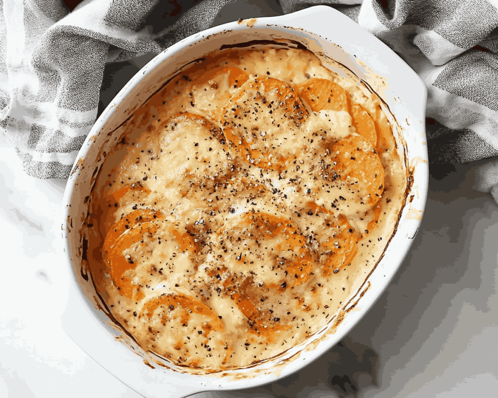 Scalloped Sweet Potatoes