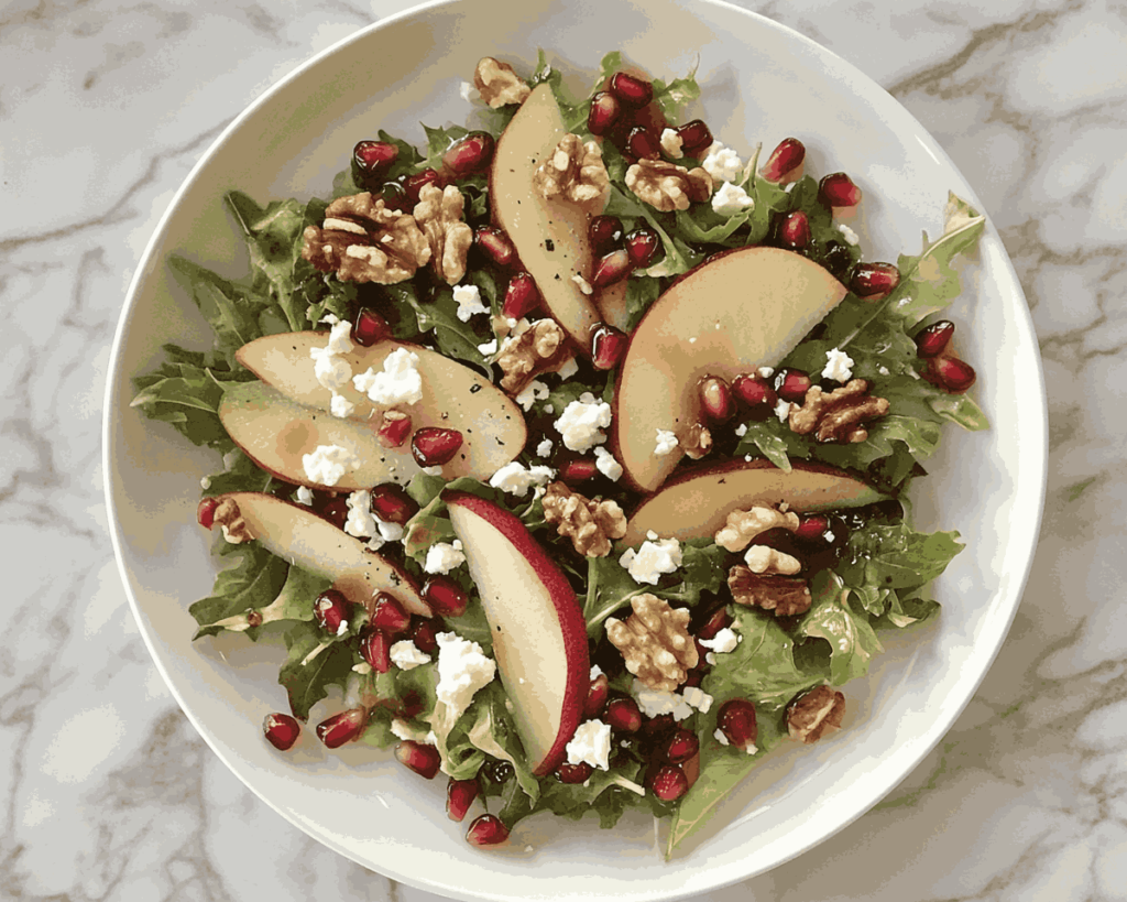 Pear Pomegranate Salad