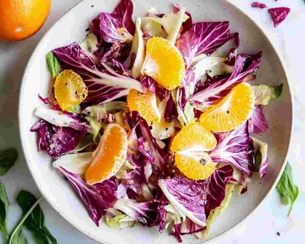 Radicchio and Endive Salad with Citrus Vinaigrette