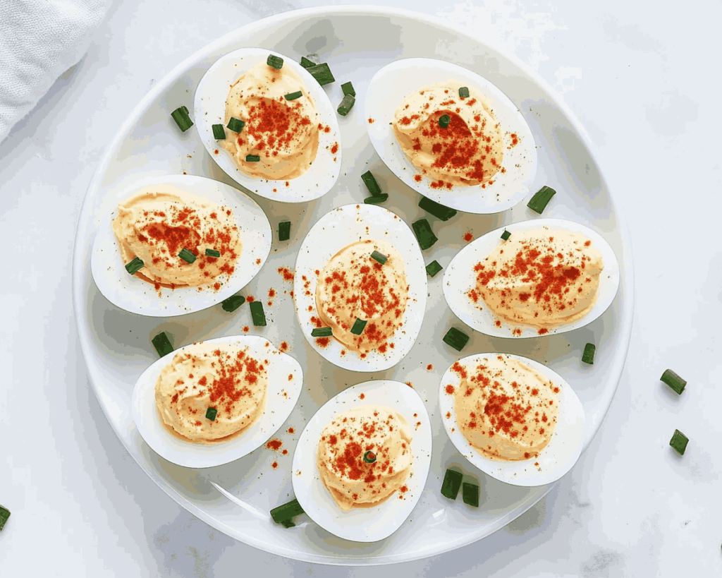 Holiday Deviled Eggs