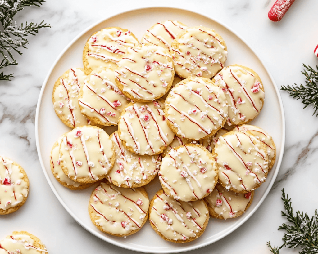 Peppermint Bark Cookies