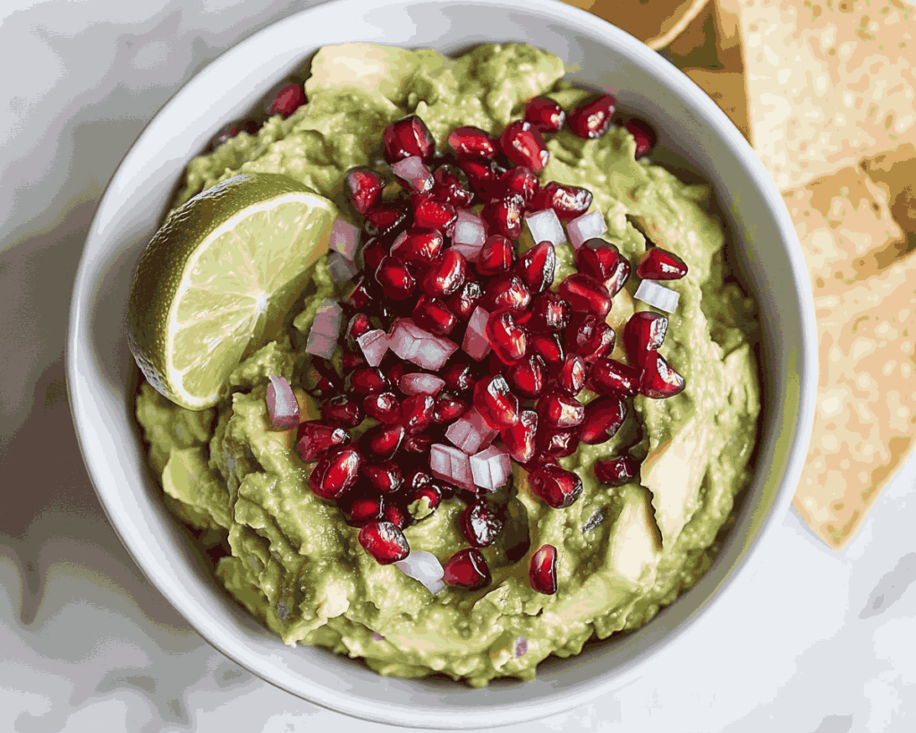 Pomegranate Guacamole