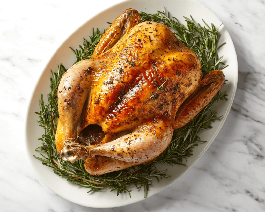 Roast Chicken with Herbs