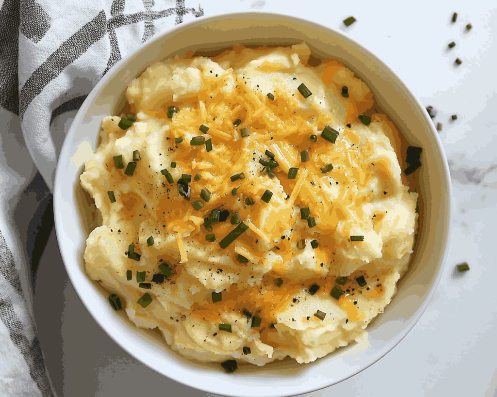 Cheesy Mashed Potatoes