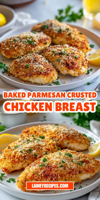 Baked Parmesan Crusted Chicken Breast Recipe