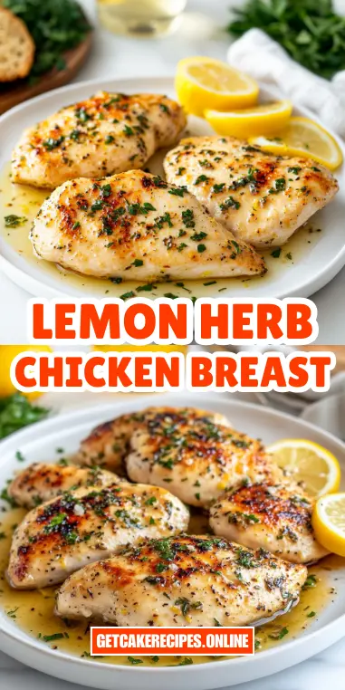 Easy Lemon Herb Chicken Breast Recipe