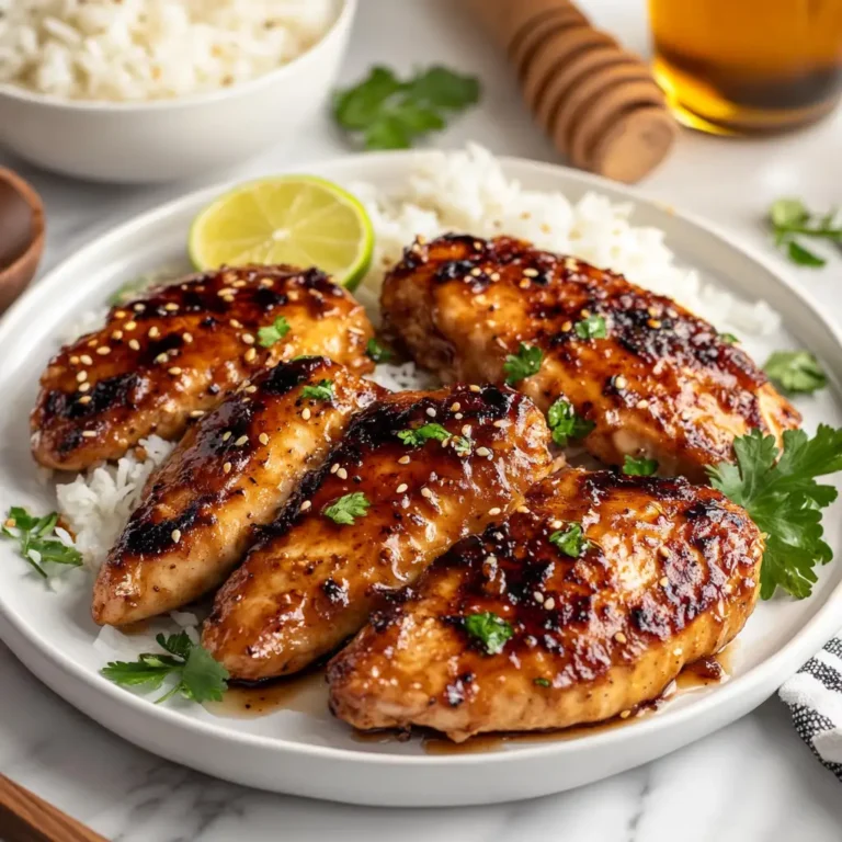 Honey Garlic Chicken Breast Recipe