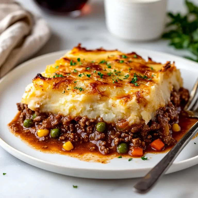 Shepherd’s Pie with Ground Beef Recipe