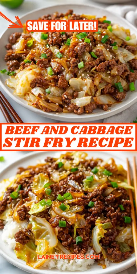 Easy Beef and Cabbage Stir Fry Recipe