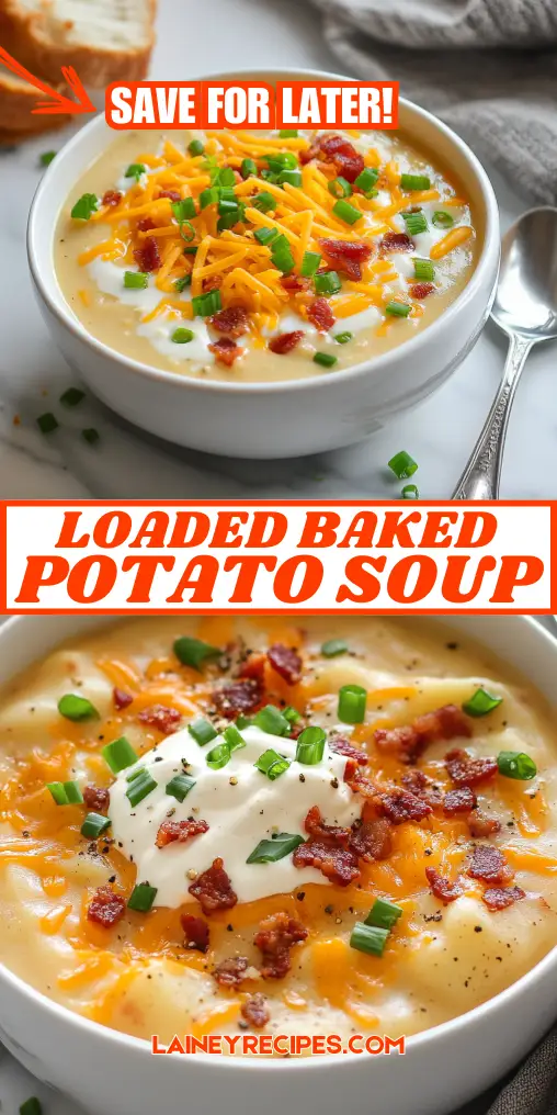 Loaded Baked Potato Soup Recipe