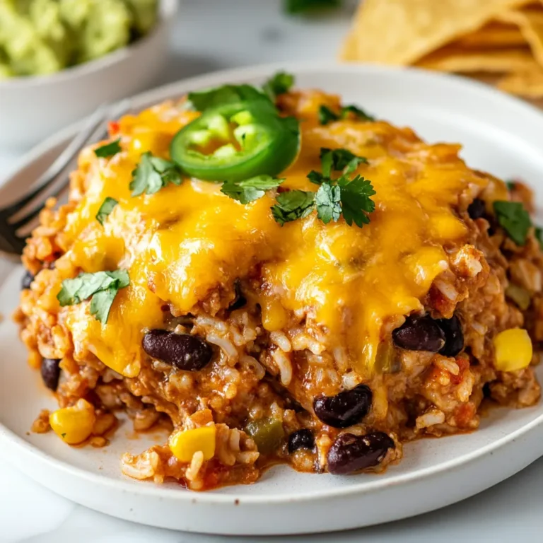 Best One-Pot Mexican Rice Casserole Recipe