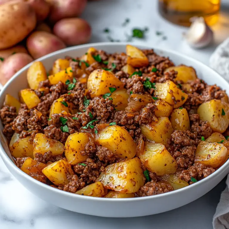 Ground Beef And Potatoes Recipe