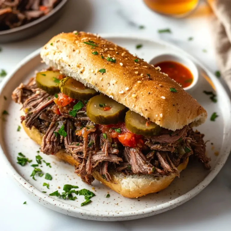 Italian Beef Sandwich Recipe