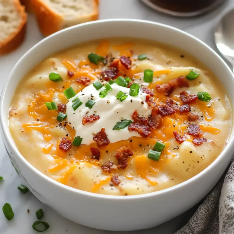 Loaded Baked Potato Soup Recipe
