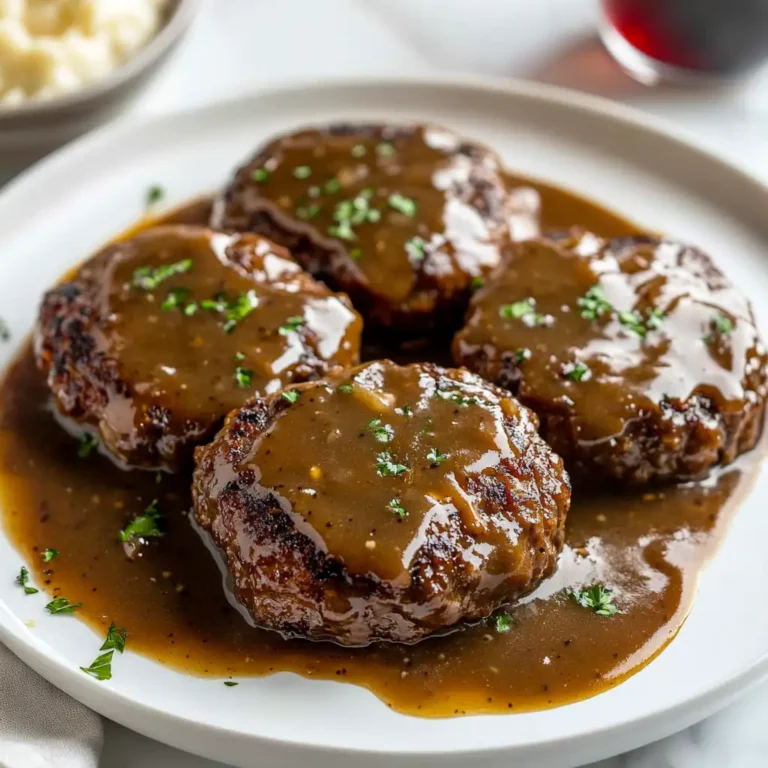 Salisbury Steak with Gravy Recipe