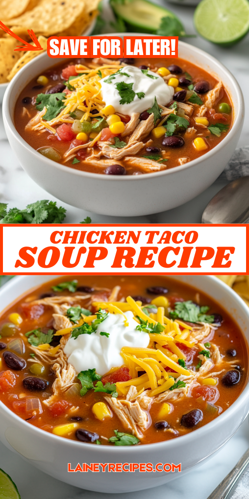 Chicken Taco Soup Recipe