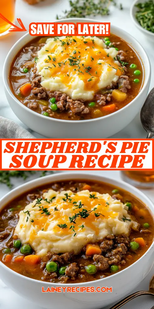 Shepherd's Pie Soup Recipe