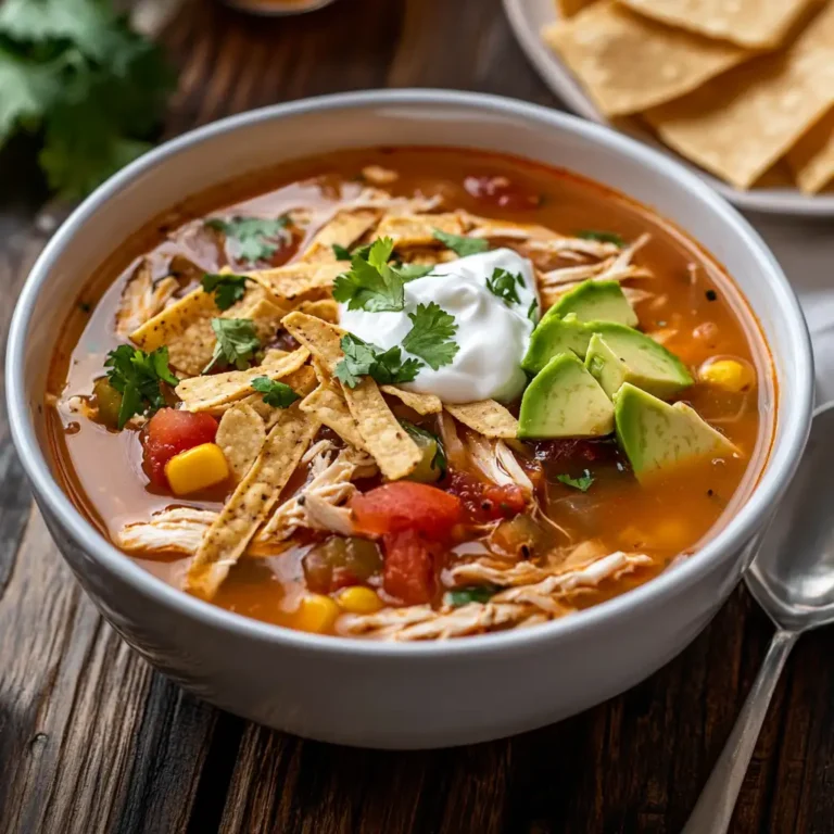 The Best Chicken Tortilla Soup Recipe