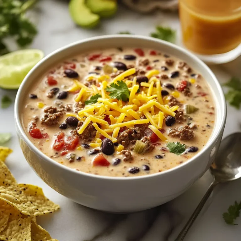 Creamy Taco Soup Recipe