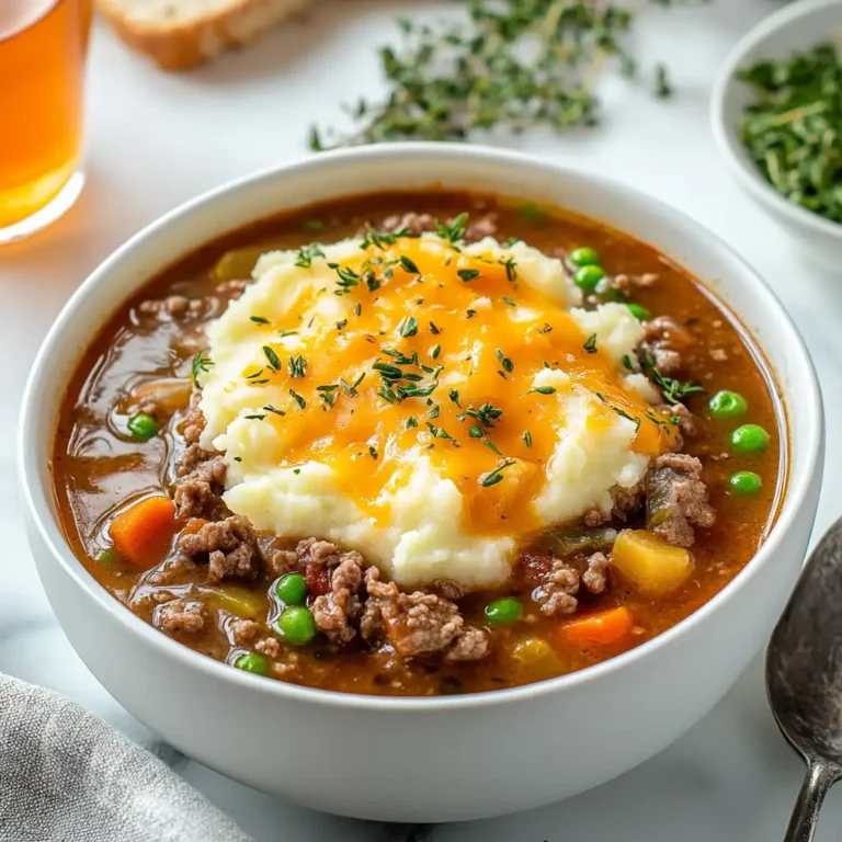 Shepherd's Pie Soup Recipe